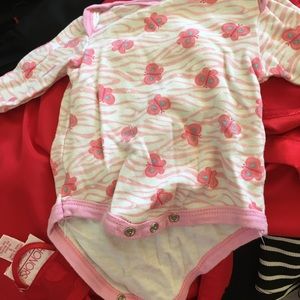 FINAL MARKDOWN Bon Bebe onesie 0-3 months small